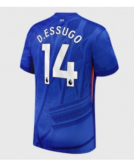 Chelsea Dario Essugo #14 Maglia Gara Casa Repliche 2025-26 Maniche Corte